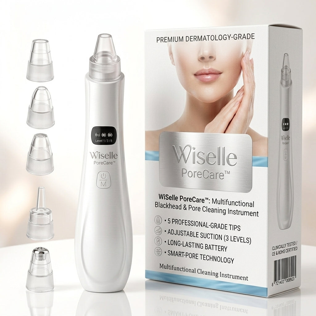 Wiselle PoreCare™ – Rechargeable Pore Vacuum