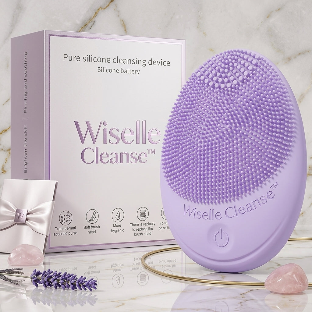 Wiselle Cleanse™ – Facial Cleansing Brush