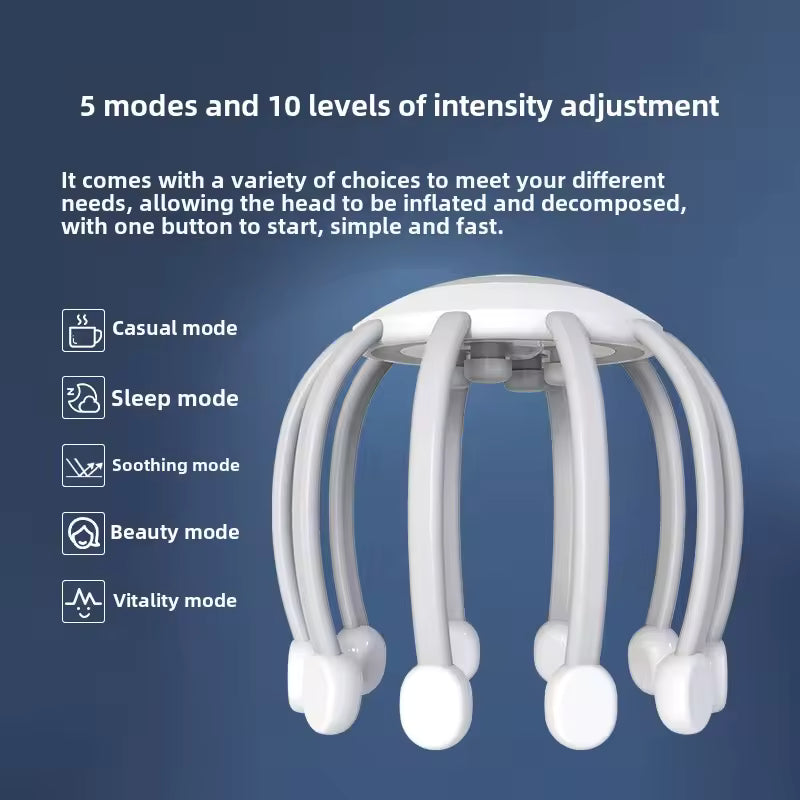 Wiselle ScalpEase™ – Electric Scalp Massager