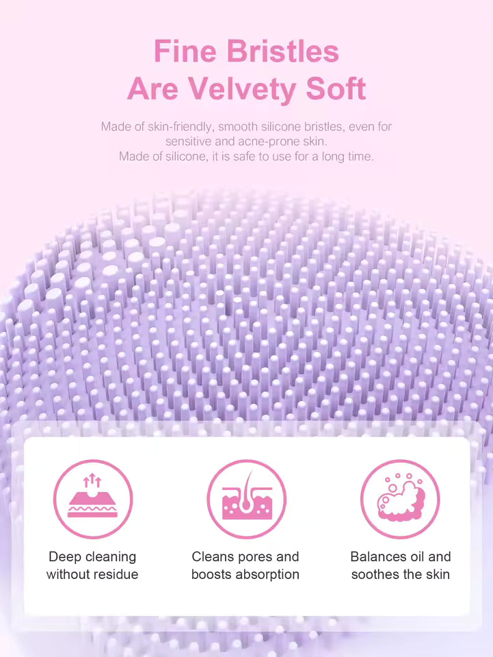 Wiselle Cleanse™ – Facial Cleansing Brush