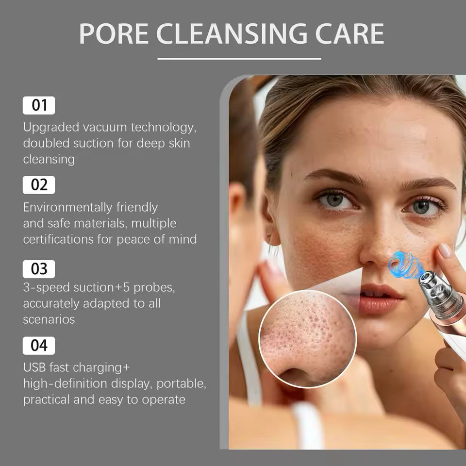 Wiselle PoreCare™ – Rechargeable Pore Vacuum