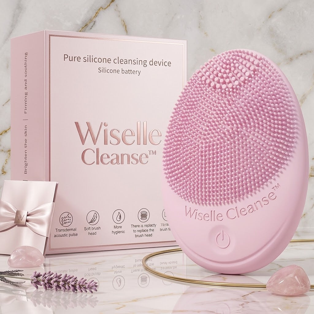 Wiselle Cleanse™ – Facial Cleansing Brush